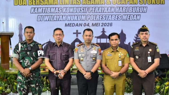 Ketua DPRD Medan Hadiri Doa Bersama Lintas Agama