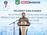 Kadis Kominfo Arrahmaan Pane Hadiri Penetapan Ketua PWPM, Minta Segera Susun AD/ART