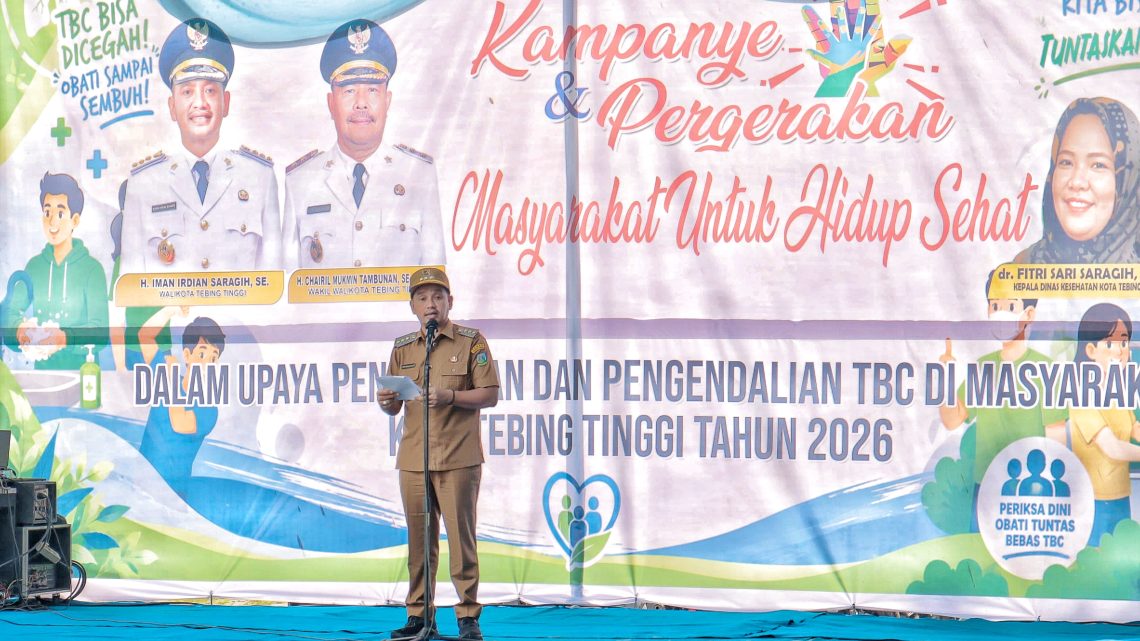 Gencarkan Germas dan Percepatan Penanggulangan Penyakit Menular, Pemko Tebing Tinggi Luncurkan Inovasi “Pintu Radiasi” untuk Percepat Deteksi TBC