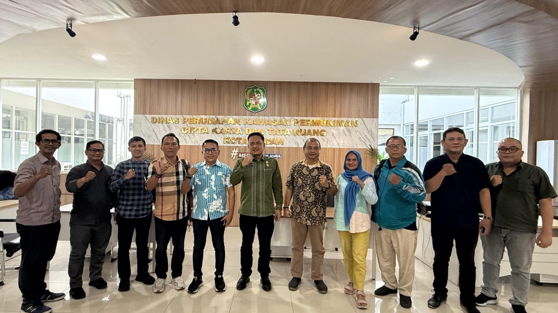 Dinas Perkimcikataru Medan Gandeng Wartawan Perkuat Sinergi Bangun Kota