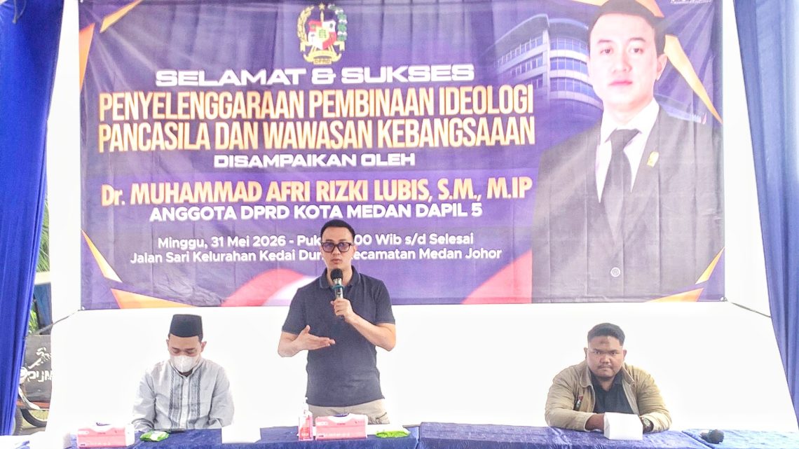 Rizki Lubis: Pancasila ‘Tameng’ Mencegah Hal Berpotensi Menggerus Persatuan Bangsa