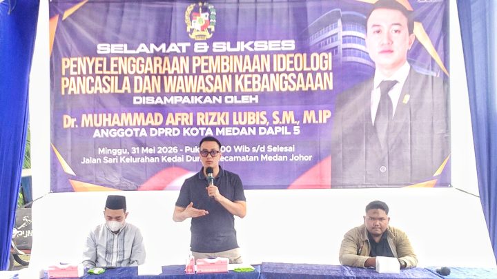 Rizki Lubis: Pancasila ‘Tameng’ Mencegah Hal Berpotensi Menggerus Persatuan Bangsa