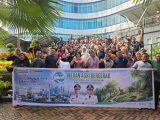 Dukung Medan Asri Bergerak, Sekretariat DPRD Medan Gelar Gotong Royong Masal