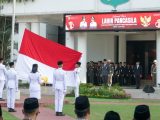 Pimpin Upacara Hari Lahir Pancasila, Wali Kota Medan: Pastikan Pancasila Hidup di Dalam Pikiran dan Pekerjaan Kita