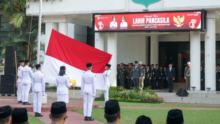 Pimpin Upacara Hari Lahir Pancasila, Wali Kota Medan: Pastikan Pancasila Hidup di Dalam Pikiran dan Pekerjaan Kita