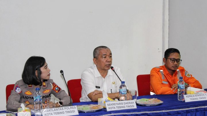 Tekan Risiko Kecelakaan Perlintasan Sebidang Kereta Api, Pemko Tebing Tinggi Siapkan Langkah Konkret