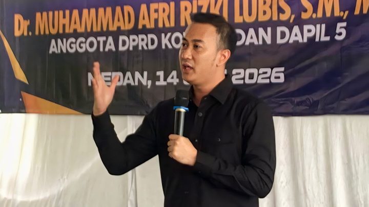 Sosialisasikan Perda Sistem Kesehatan, Rizki Lubis Sesalkan Ketidakhadiran Dinkes Medan