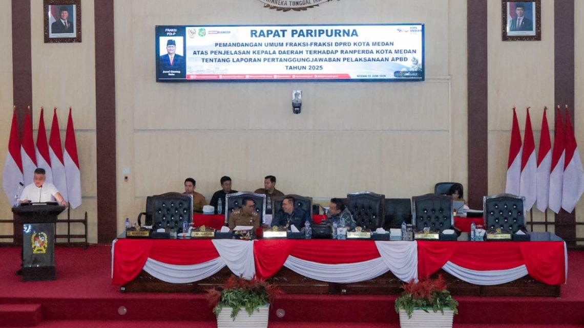Raih WTP 6 Kali Berturut, DPRD Kota Medan Puji Kinerja Pemko Medan