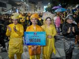 Diguyur Hujan, Karnaval Nusantara APEKSI ke-XVIII Medan Tetap Memukau dan Spektakuler