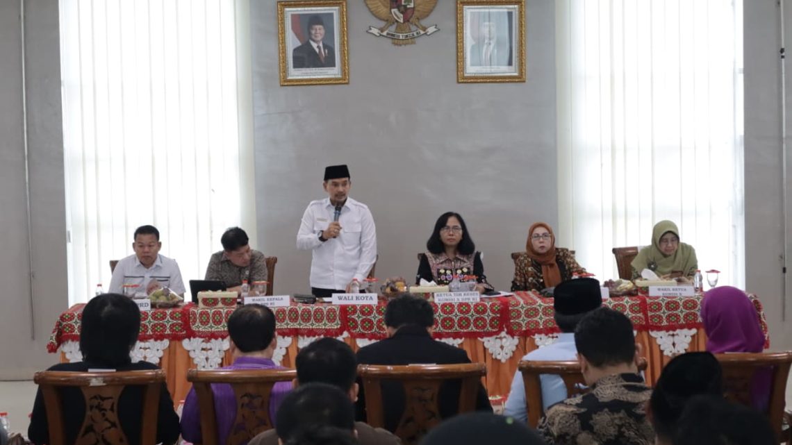 Terima Kunker Reses Komisi X DPR RI, Wali Kota Tebing Tinggi Dorong Sinergi Pusat-Daerah untuk SDM Unggul