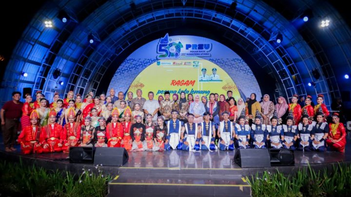 Pagelaran Budaya di PRSU: Tebing Tinggi Tampilkan Potensi UMKM dan Keragaman Seni