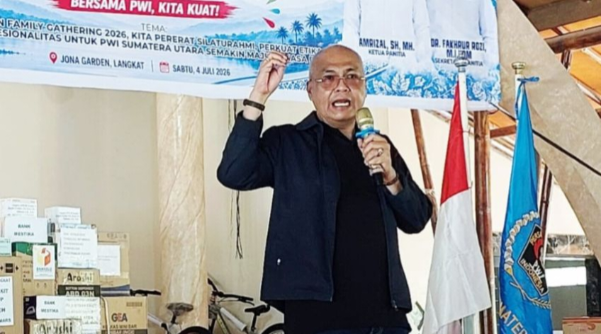 Ahkmad Munir Ingatkan Anggota PWI Jangan Terlibat Lindungi Narkoba dan Judi