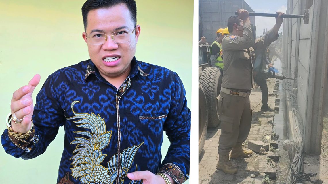 Perjuangan Pengacara Kondang Dr. Darmawan Yusuf untuk PT Belawan Indah Berbuah Hasil, Pemko Medan Rubuhkan Tembok PT SBP