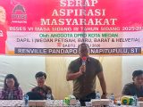Reses di Cinta Damai, Renville Napitupulu Tampung Keluhan Banjir, Desil, Hingga Keamanan Warga
