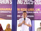 Rizki Lubis Serap Aspirasi dan Keluhan Warga Gedung Johor