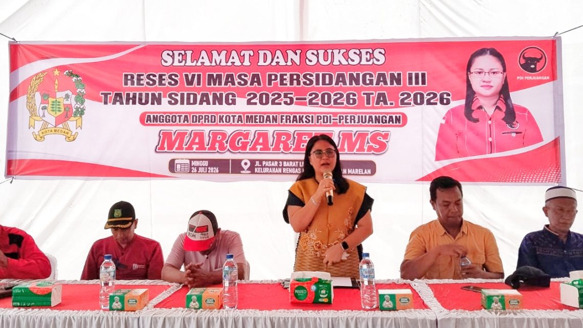 Gelar Reses di 3 Kecamatan, Margaret MS Serap Aspirasi Warga Dapil 2 Kota Medan
