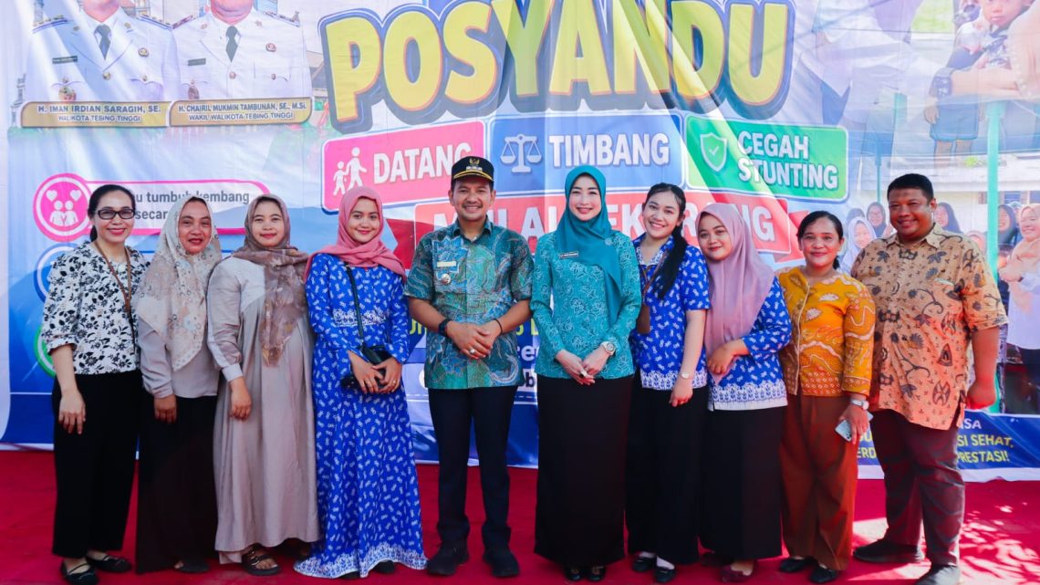 Buka Kampanye Germas dalam ISPS 2026, Wali Kota Tebing Tinggi Apresiasi Penurunan Stunting