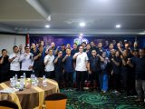 Rico Waas Apresiasi Raker Perdana PWPM, Puluhan Anak Wartawan Terima Penghargaan