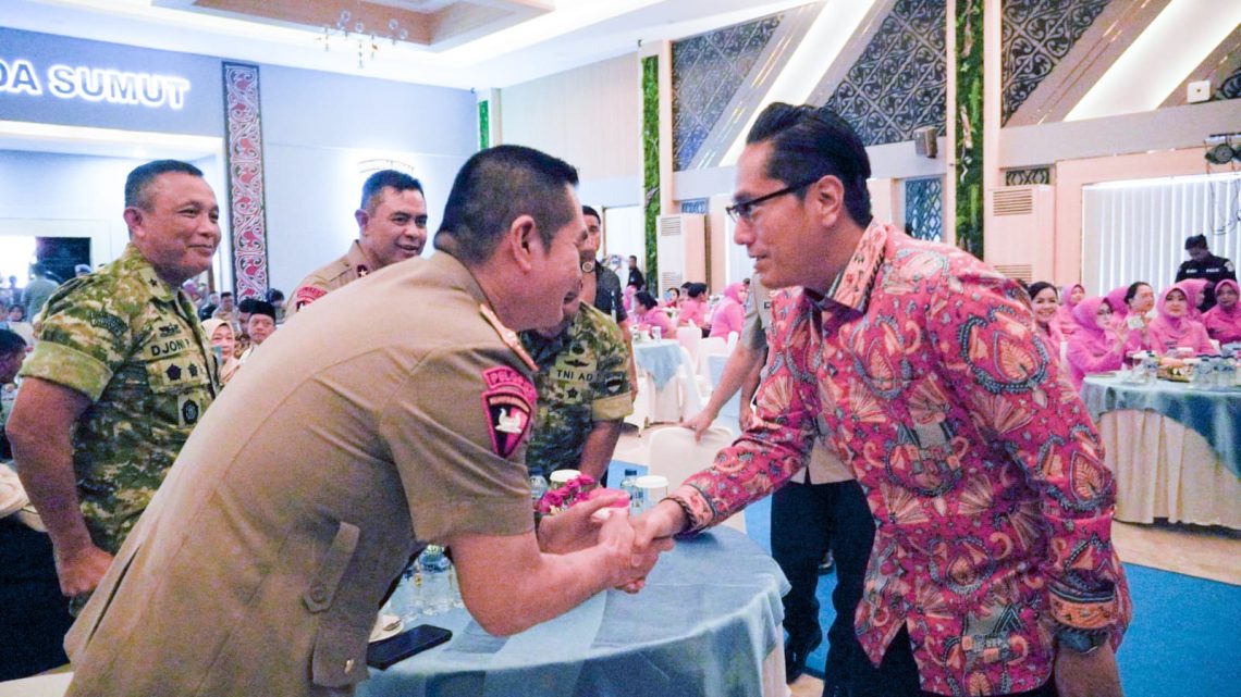 Rico Waas Hadiri Kenal Pamit Wakapolda Sumut, Koordinasi dan Sinergi Harus Terus Terjaga