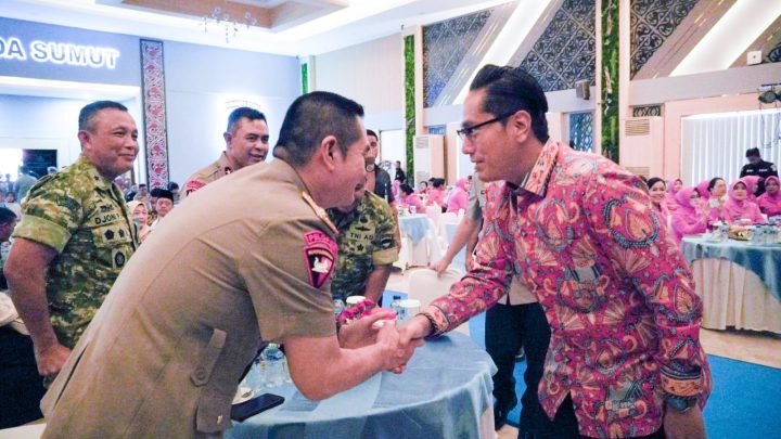 Rico Waas Hadiri Kenal Pamit Wakapolda Sumut, Koordinasi dan Sinergi Harus Terus Terjaga