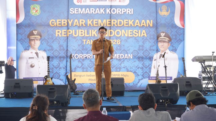 Dinas Kominfo Medan Raih Juara II Lomba Pidato POV Wali Kota Meriahkan HUT Ke-81 RI