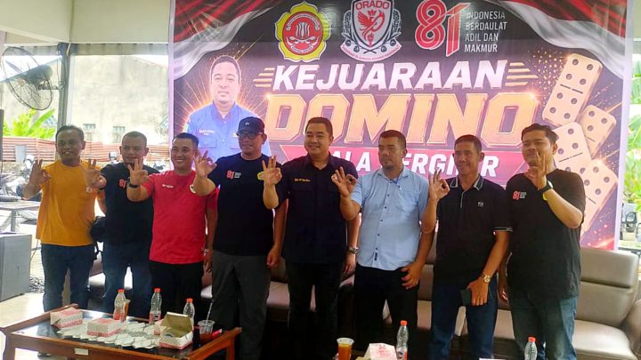 80 Pasang Peserta Domino Bersaing Ketat Rebut Piala Bergilir Ketua Karang Taruna Kota Medan