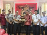 Ketua DPRD Medan Terima Silaturahmi Kapolres Belawan, Bahas Narkoba, Kriminalitas hingga Potensi Ekonomi