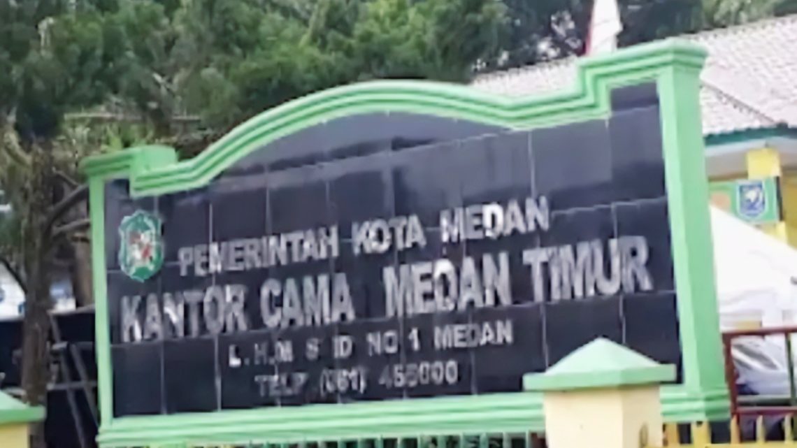 Wali Kota Medan Bebastugaskan Sementara Camat Medan Timur 