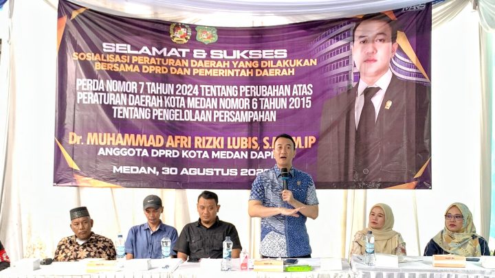 Rizki Lubis Tampung Keluhan Warga Terhadap Persoalan Sampah