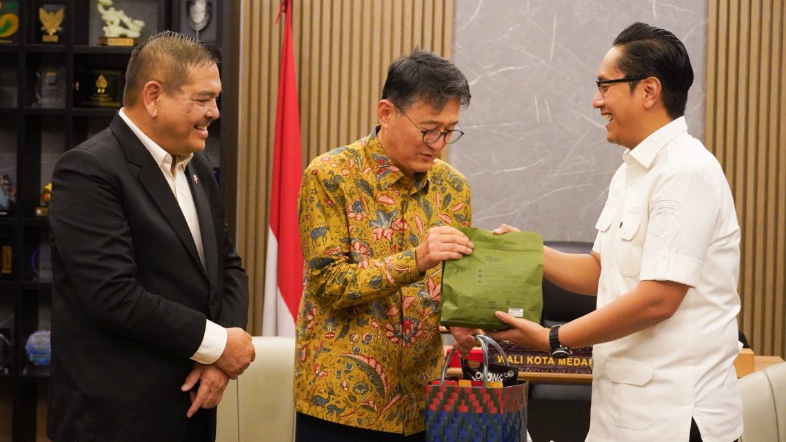Gagas Kerja Sama Strategis, Wali Kota Medan Tawarkan Kopi Sumatra hingga Kolaborasi Bidang Medis ke Korsel