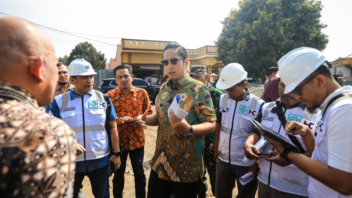Rico Waas Tegaskan Puskesmas Tuntungan Harus Rampung Tepat Waktu