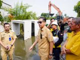 Di Tangan Rico Waas Drainase 670 Meter Dibangun di Kelurahan Cinta Damai