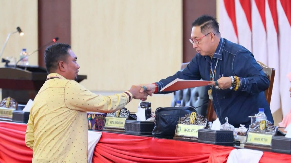 Fraksi Terima Perubahan Perda Penanggulangan Kemiskinan Kota Medan