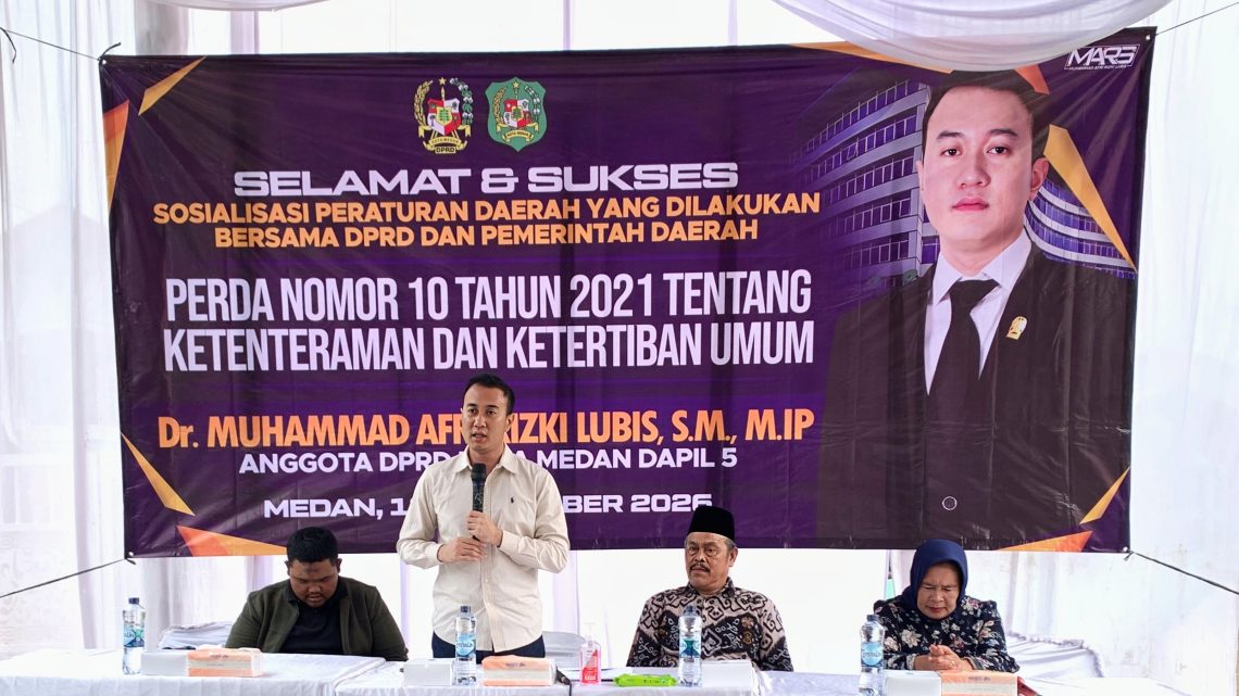 Warga Resahkan Lingkungan Gelap, Rizki Lubis Minta Dishub Medan Segera Perbaiki LPJU
