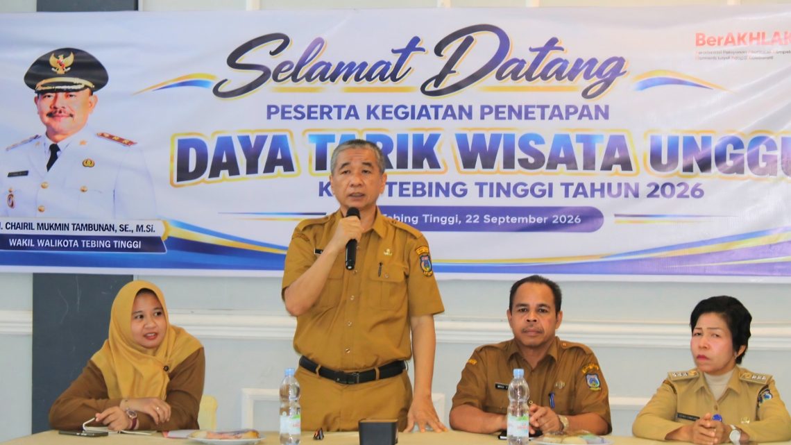 Dorong Pariwisata Daerah, Sekda Tebing Tinggi Minta Pelaku Usaha Hotel dan Restoran Perkuat Promosi