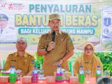Serahkan Bantuan Pangan, Wali Kota Tebing Tinggi Minta Bantuan Tidak Diperjualbelikan