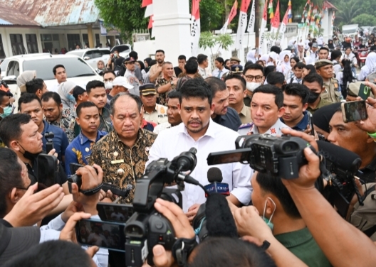 Kabut Asap Masuk Sumut, Bobby Nasution Imbau Pembelajaran Jarak Jauh dan Minta Kepala Daerah Pantau Kualitas Udara