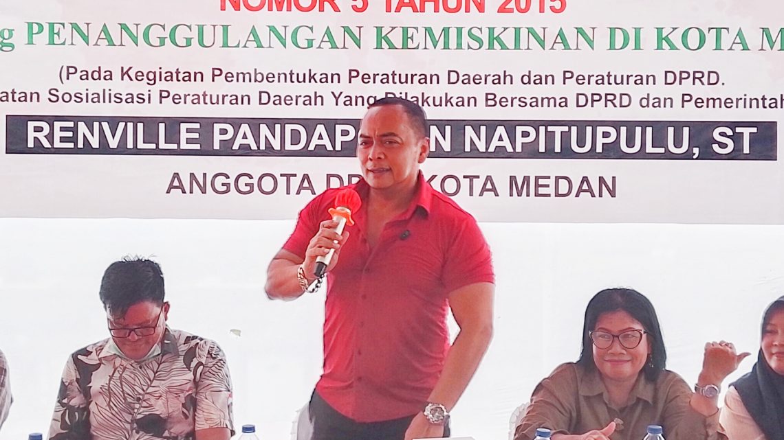 “Abaikan” Sosialisasi Perda, Renville Napitupulu Tuding BPJS Kesehatan Tidak Hargai Pemko Medan