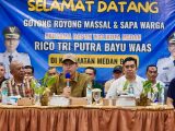 Sapa Warga Medan Baru Diawali Gotong Royong, Rico Waas Tindaklanjuti Keluhan Warga