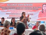 Margaret MS Minta Aparatur Wilayah Atasi Persoalan Sampah Terbawa Air Pasang