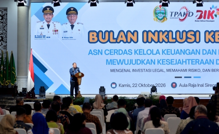 Bulan Inklusi Keuangan 2026, Pemprov Sumut Ajak ASN Cerdas dan Bijak Berinvestasi