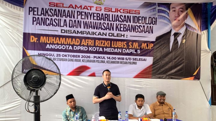 Rizki Lubis: Budaya Gotong Royong Warisan Bangsa dan Cerminan Sila Persatuan Indonesia