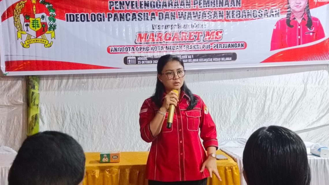 Margaret MS Ajak Warga Amalkan Pancasila dalam Berbangsa dan Bernegara