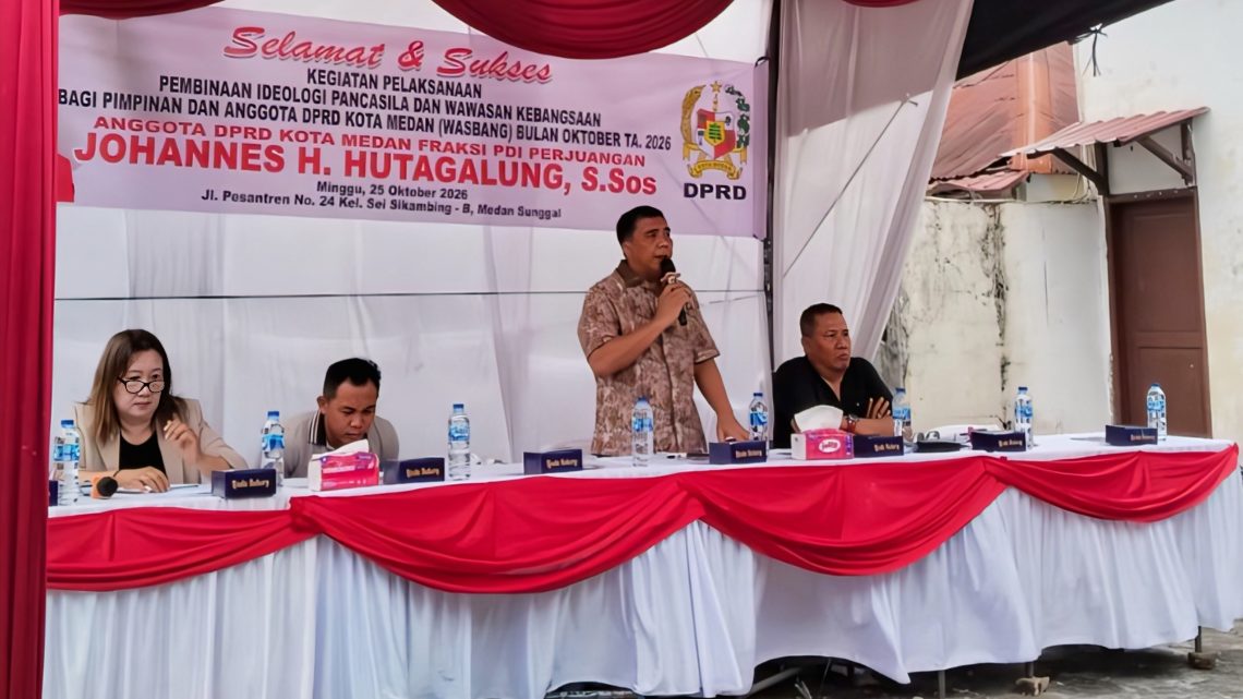 Amalkan Sila Persatuan Indonesia, Johannes Hutagalung Ajak Jaga Kerukunan Antartetangga