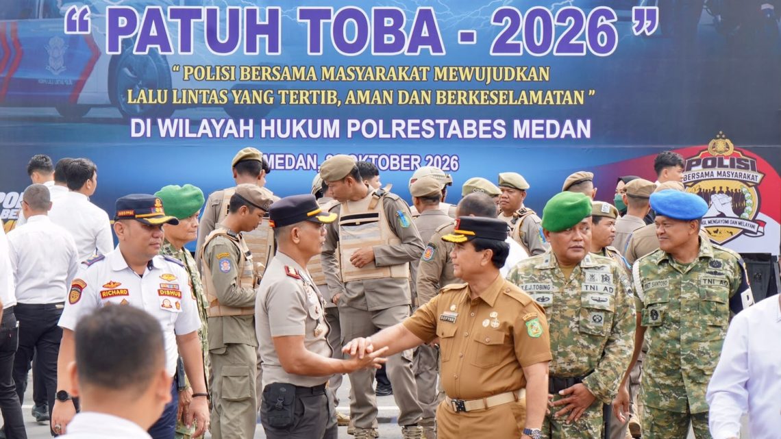Operasi Patuh Toba 2026 Dimulai, Sasar Pelanggaran Lalu Lintas di Medan