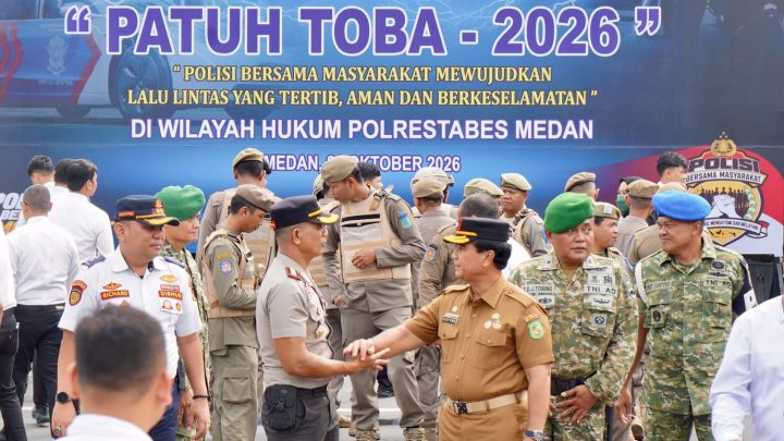 Operasi Patuh Toba 2026 Dimulai, Sasar Pelanggaran Lalu Lintas di Medan